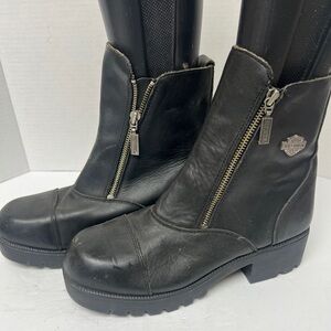 Harley-Davidson Women's Black Moto Boots